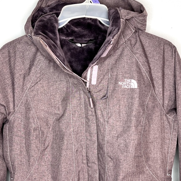 The North Face Dry Vent Women's Hooded Jacket Size Sm - Fleece Lined - Picture 4 of 16